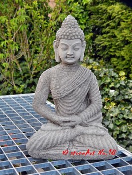 Buddha - Thaibuddha - Steingrau