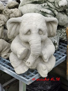 Elefant - Steinfigur