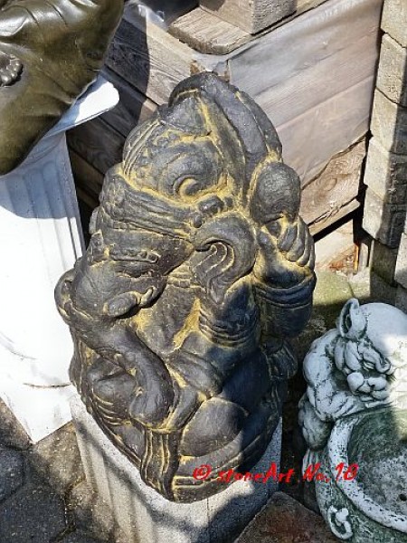 Ganesha - Antike Lavasteinoptik